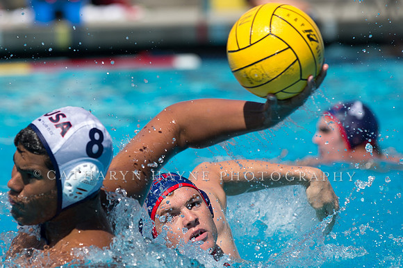 USA Collegiate vs USA Academy at USA Water Polo National League