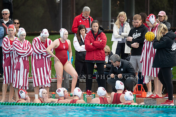 Collegiate Women's Water Polo: Stanford Invitational: California Golden Bears vs Indiana University Hoosiers