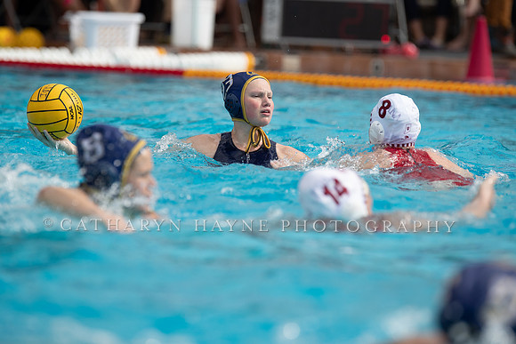 Collegiate Women's Water Polo: Stanford Invitational: California Golden Bears vs Indiana University Hoosiers