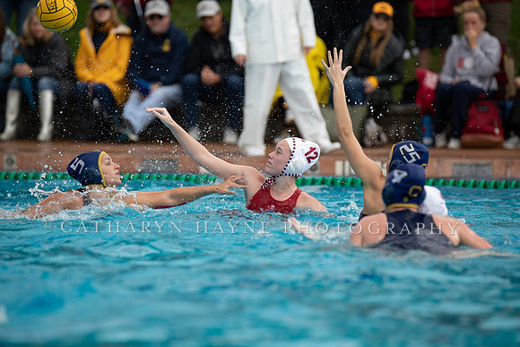 Collegiate Women's Water Polo: Stanford Invitational: California Golden Bears vs Indiana University Hoosiers