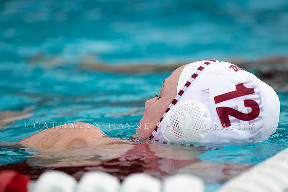 Collegiate Women's Water Polo: Stanford Invitational: California Golden Bears vs Indiana University Hoosiers