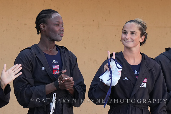 Ashleigh Johnson, Maddie Musselman
