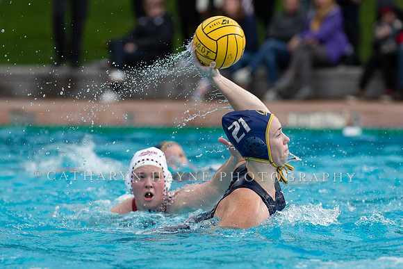 Collegiate Women's Water Polo: Stanford Invitational: California Golden Bears vs Indiana University Hoosiers