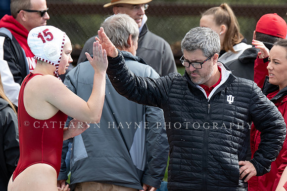 Collegiate Women's Water Polo: Stanford Invitational: California Golden Bears vs Indiana University Hoosiers