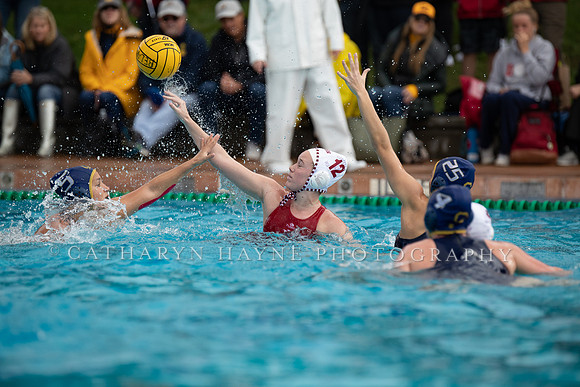 Collegiate Women's Water Polo: Stanford Invitational: California Golden Bears vs Indiana University Hoosiers