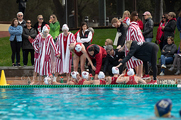 Collegiate Women's Water Polo: Stanford Invitational: California Golden Bears vs Indiana University Hoosiers