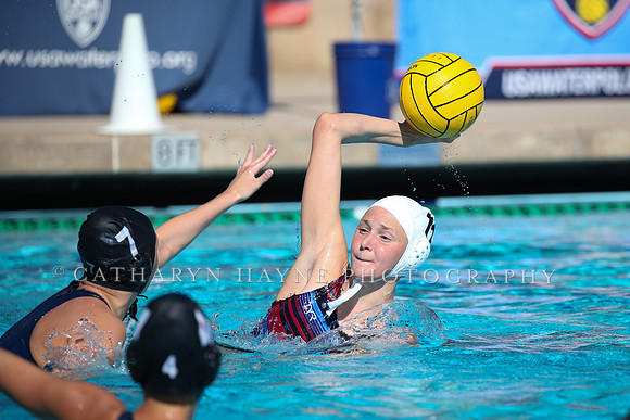 USA Water Polo: Girl's Olympic Development Program Championships: Cadet: Bronze: PAC Red vs CEN