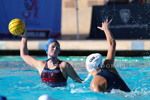 USA Water Polo: Girl's Olympic Development Program Championships: Youth Gold: PAC Red vs CST Red