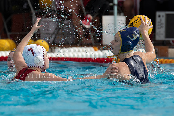 Collegiate Women's Water Polo: Stanford Invitational: California Golden Bears vs Indiana University Hoosiers