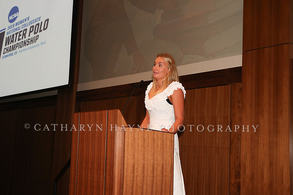 Collegiate Women's Water Polo: NCAA Banquet