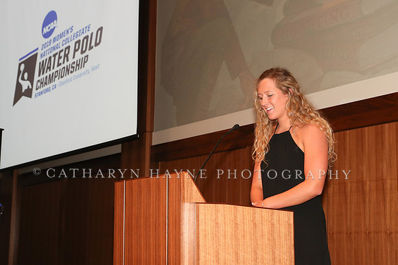 Collegiate Women's Water Polo: NCAA Banquet