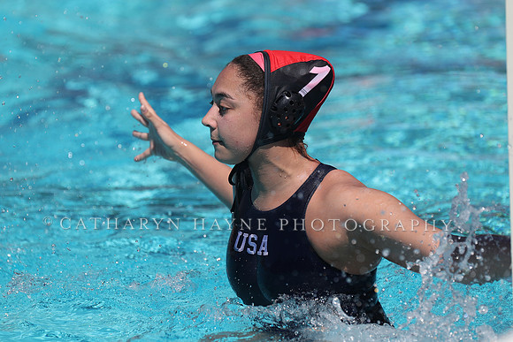 USA Water Polo: Girl's Olympic Development Program Championships: All Star Gold: South vs West